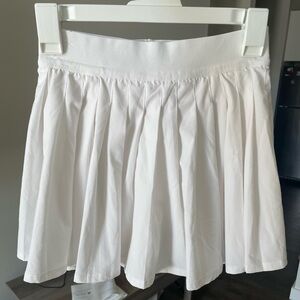 All in Motion white tennis skirt